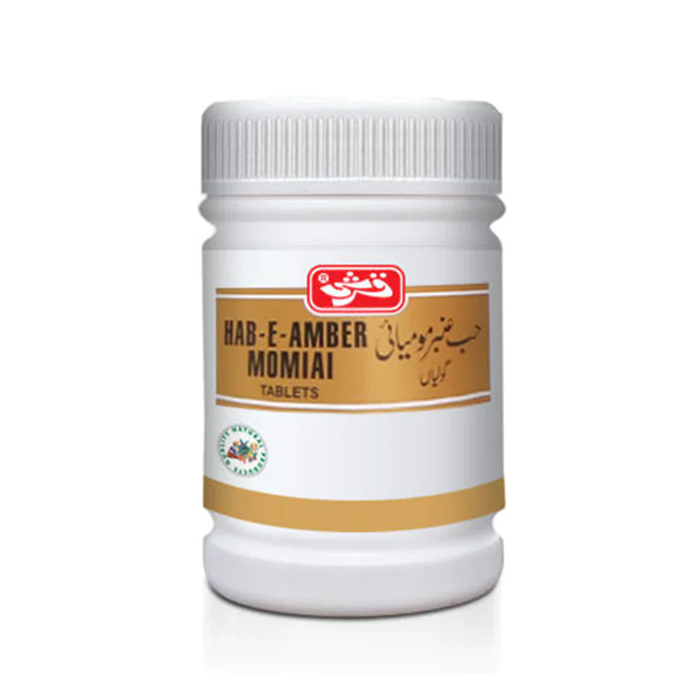 Qarshi Hab-e-Amber Momiai Tablets