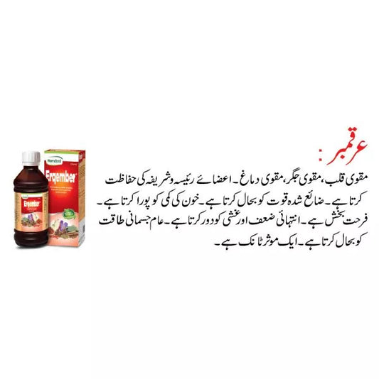 Erqember Syrup - 175 ml