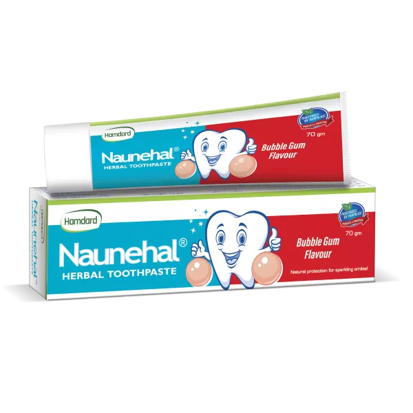 Naunehal Toothpaste Bubble Gum - 70 gm