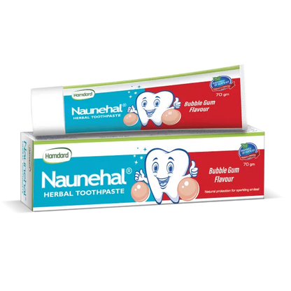 Naunehal Toothpaste Bubble Gum - 70 gm